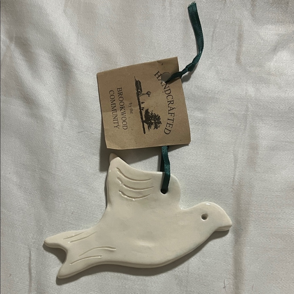 Ceramic White Dove